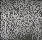 Grafiet op canvas 6. 40 x 40 cm (2016) (verkocht)
